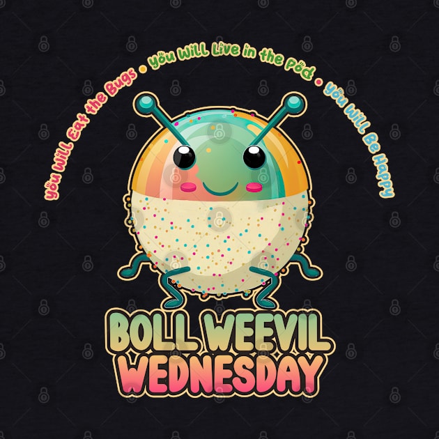 Boll Weevil Wednesday Kawaii Bug Buffet by DanielLiamGill